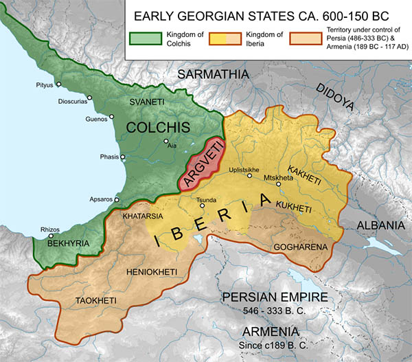 ИБЕРИЯ, ИВЕРИЯ (греч. Ἰβηρία, лат. Iberia)